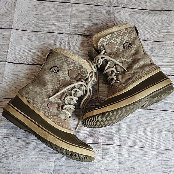 Sorel Shoes - Sorel Sz 8 Joan Of Arc Tan Winter Boots
